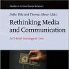 Book cover: Rethinking Media and Communication